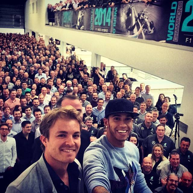hamilton rosberg mercedes